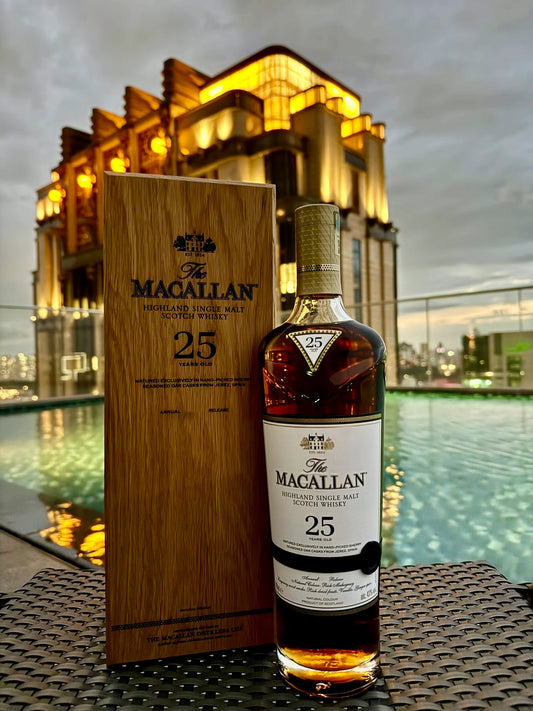 THE MACALLAN SHERRY OAK 25 YO MIAMI LIQUOR WINE STORE
