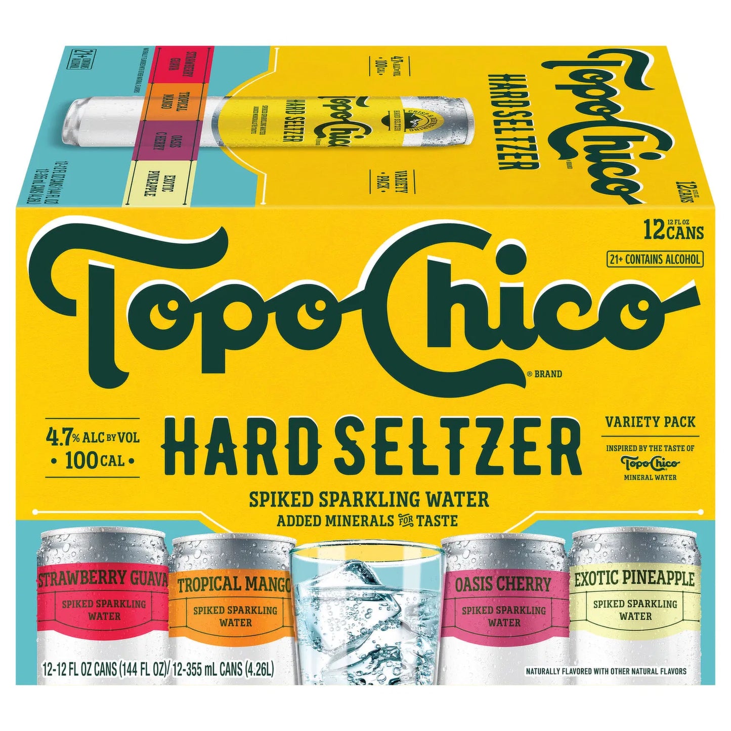 TOPO CHICO HARD SELTZER 12OZ MIAMI LIQUOR WINE STORE