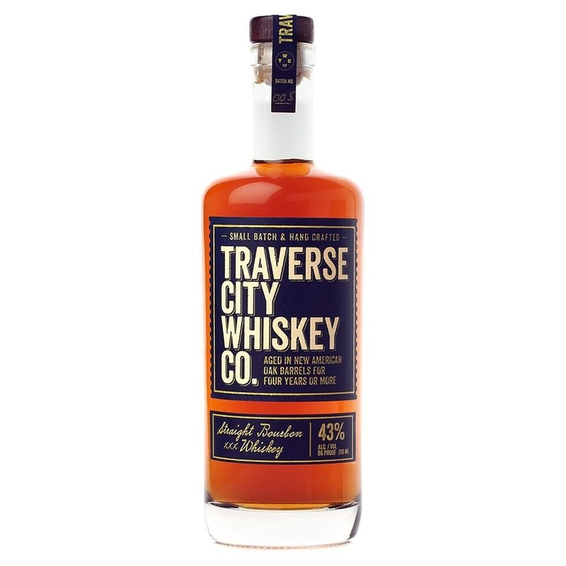 TRAVERSE CITY WHISKEY Co. XXX STRAIGHT BOURBON WHISKEY 750ML MIAMI LIQUOR WINE STORE