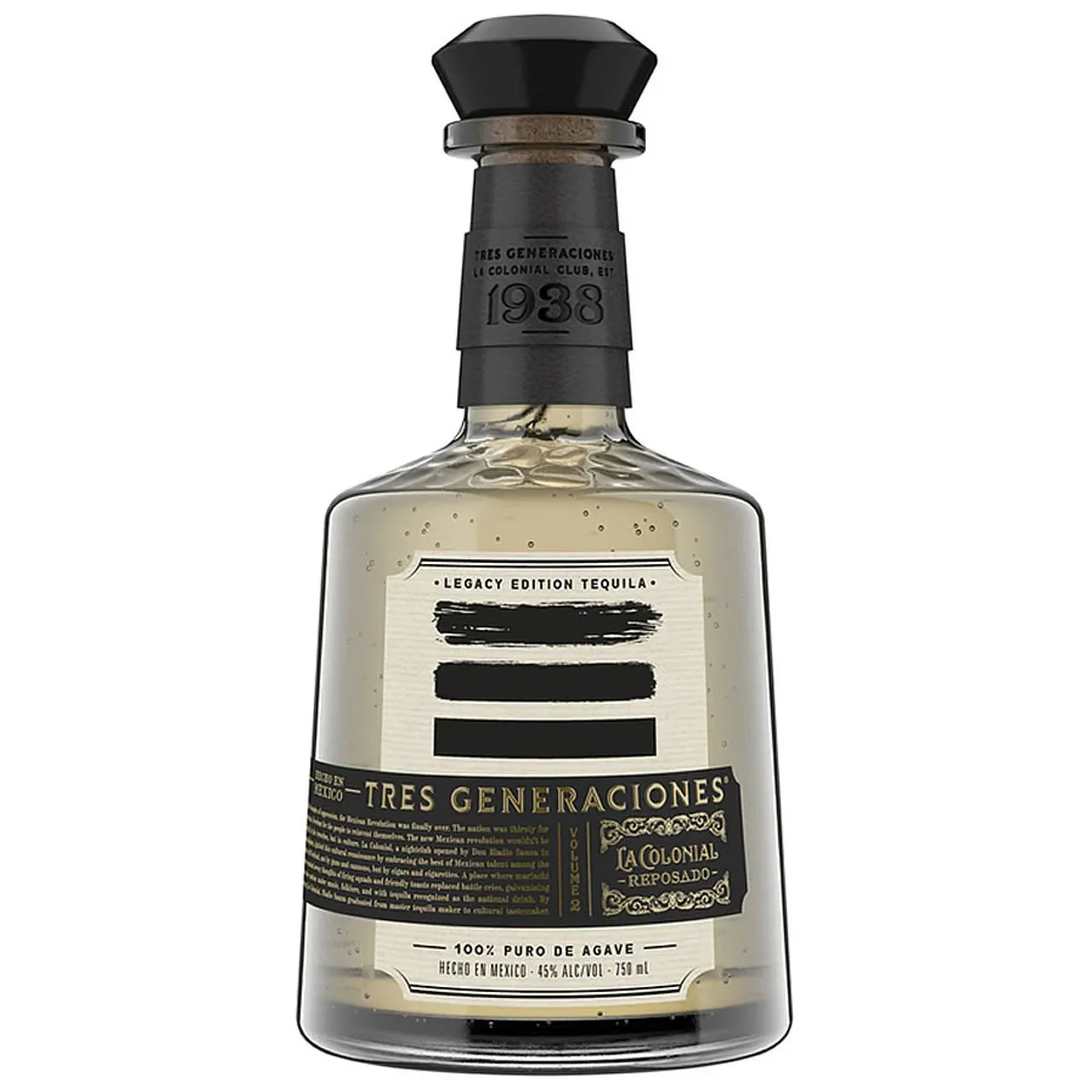 TRES GENERACIONES LA COLONIAL REPOSADO TEQUILA 750ML  MIAMI LIQUOR WINE STORE