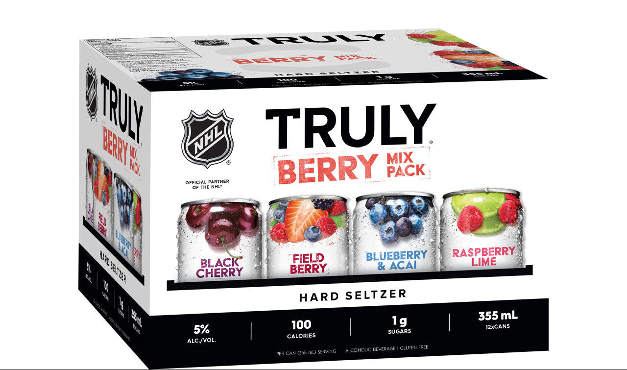 TRULY HARD SELTZER 12PK CAN BERRY MIX MIAMI LIQUOR WINE STORE