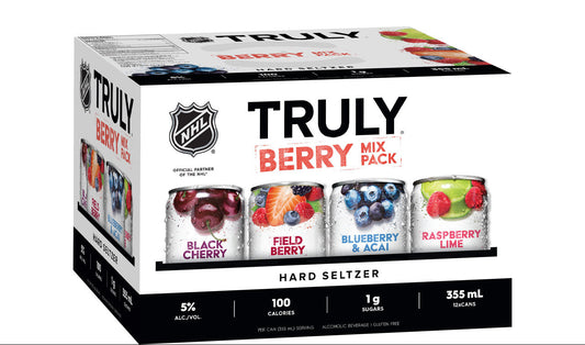 TRULY HARD SELTZER 12PK CAN BERRY MIX MIAMI LIQUOR WINE STORE