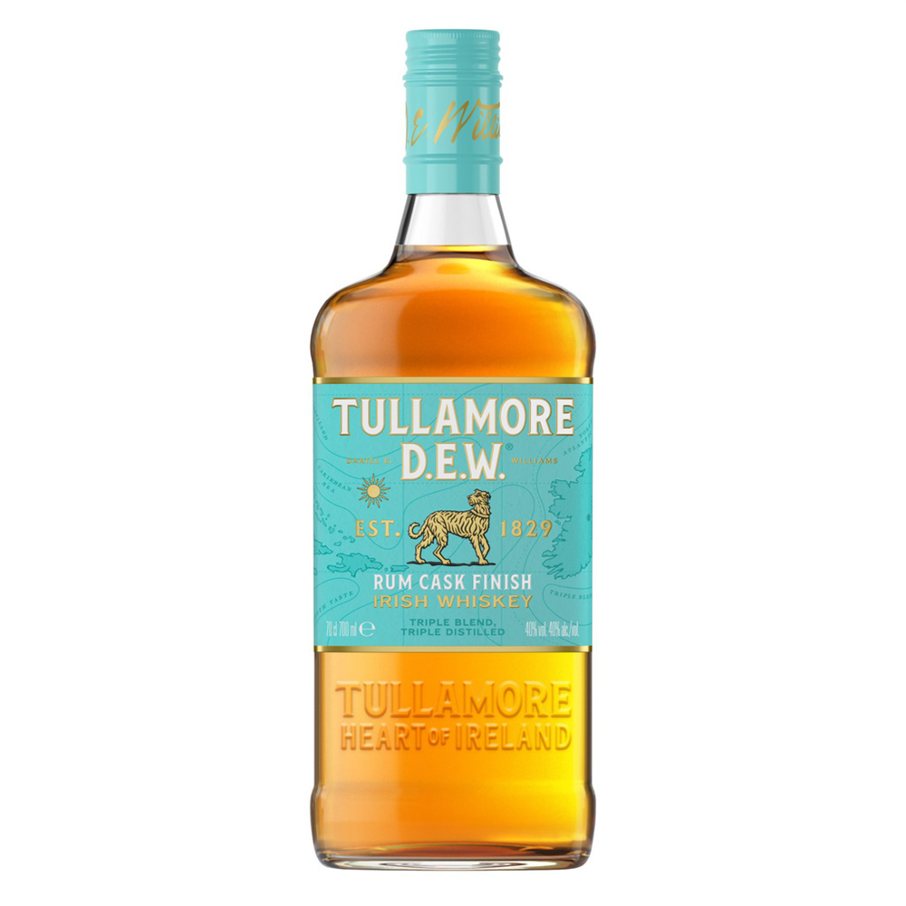 TULLAMORE DEW CARIBBEAN RUM CASK FINISH 700ML MIAMI LIQUOR WINE STORE