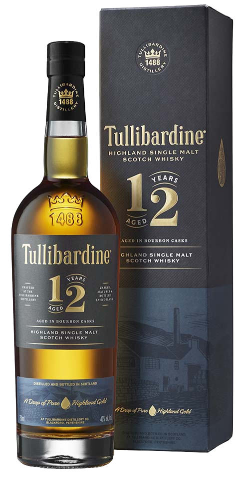 TULLIBARDINE 12 YEARS SINGLE MALT MIAMI LIQUOR WINE STORE