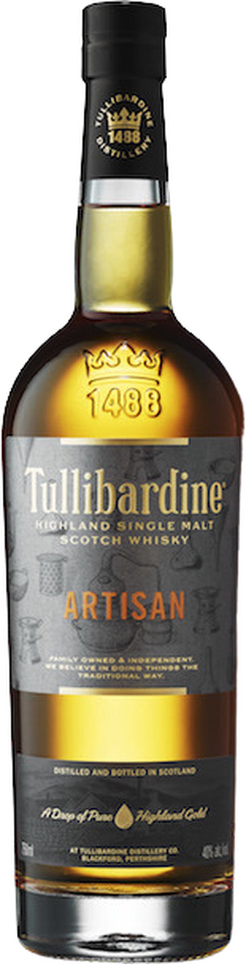 TULLIBARDINE ARTISAN HIGHLAND SINGLE MALT MIAMI LIQUOR WINE STORE