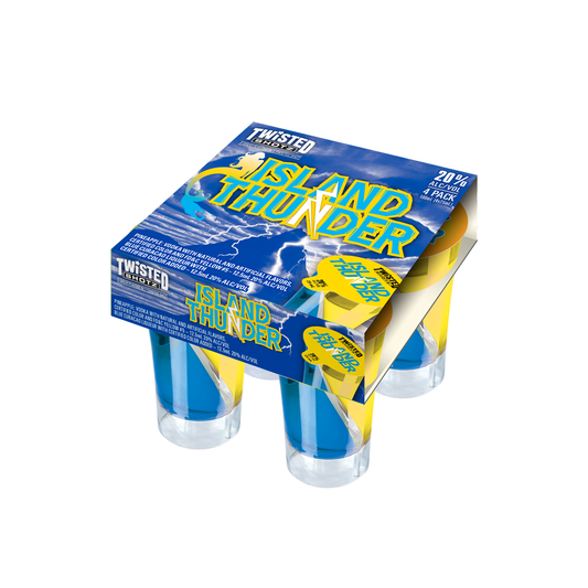 TWISTED SHOTZ 4PK ISLAND THUNDER MIAMI LIQUOR WINE STORE