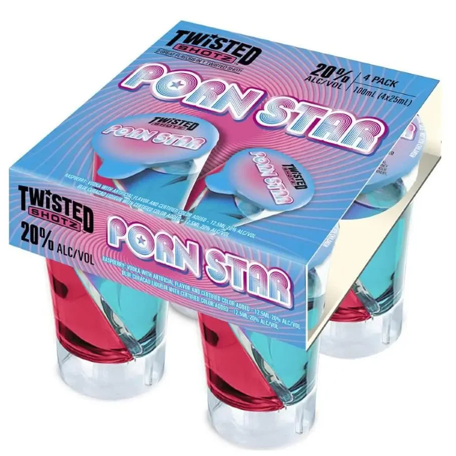 TWISTED SHOTZ PORN STAR 4PK MIAMI LIQUOR WINE STORE
