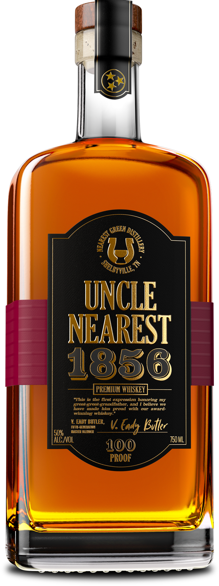 UNCLE NEAREST 1856 PREMIUM 100 PROOF WHISKEY MIAMI LIQUOR WINE STORE