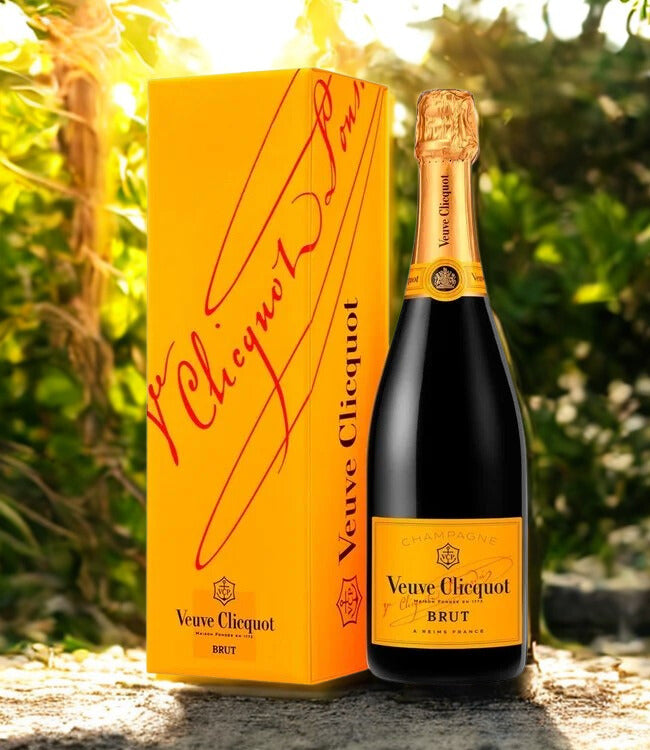 VEUVE CLICQUOT BRUT YELLOW LABEL 750ML MIAMI LIQUOR WINE STORE