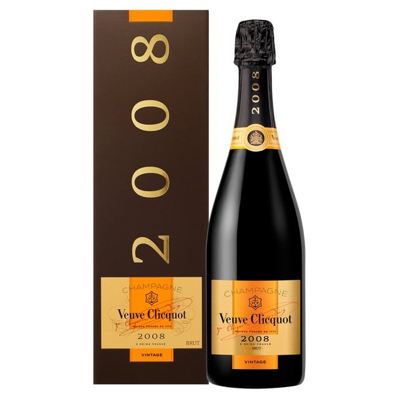 VEUVE CLICQUOT VINTAGE BRUT 2008 750ML MIAMI LIQUOR WINE STORE