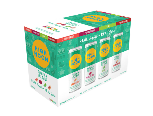 HIGH NOON 8PK TEQUILA FIESTA VARIETY PACK  MIAMI LIQUOR WINE STORE