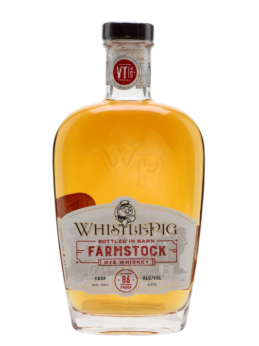 WHISTLEPIG FARMSTOCK CROP 001 RYE EYE WHISKEY 750ML MIAMI LIQUOR WINE STORE