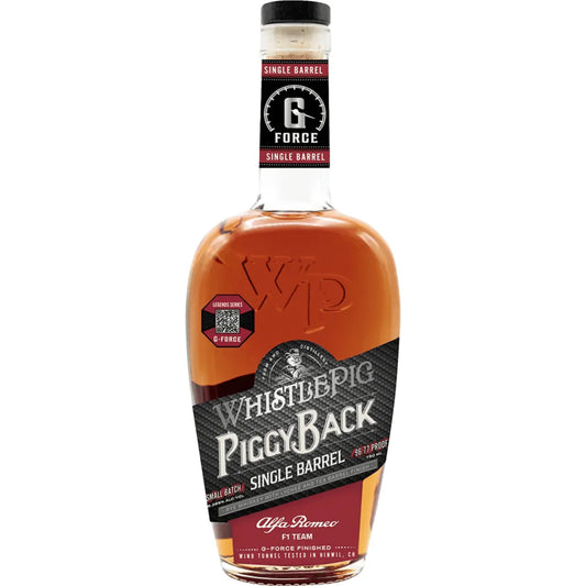 WHISTLEPIG PIGGYBACK SINGLE BARREL ALFA ROMEO 750ML MIAMI LIQUOR WINE STORE