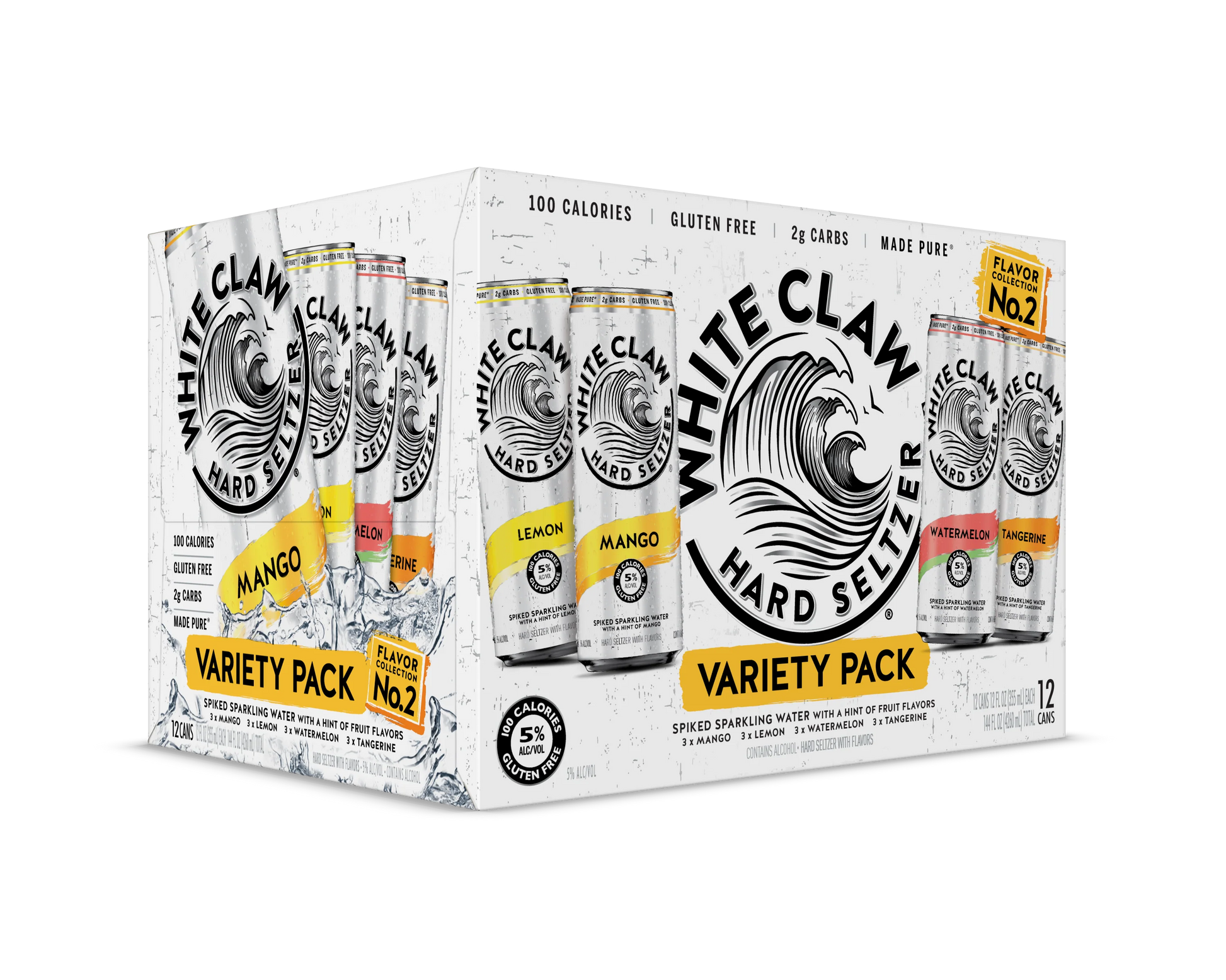 WHITE CLAW 12PK CAN VARIETY #2 MIAMI LIQUOR WINE STORE