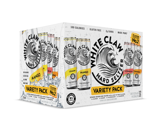 WHITE CLAW 12PK CAN VARIETY #2 MIAMI LIQUOR WINE STORE