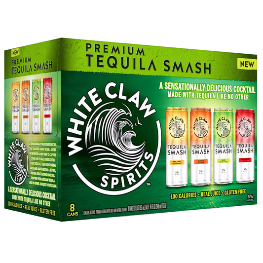 WHITE CLAW 6PK CAN TEQUILA SMASH VARIETY MIAMI LIQUOR WINE STORE