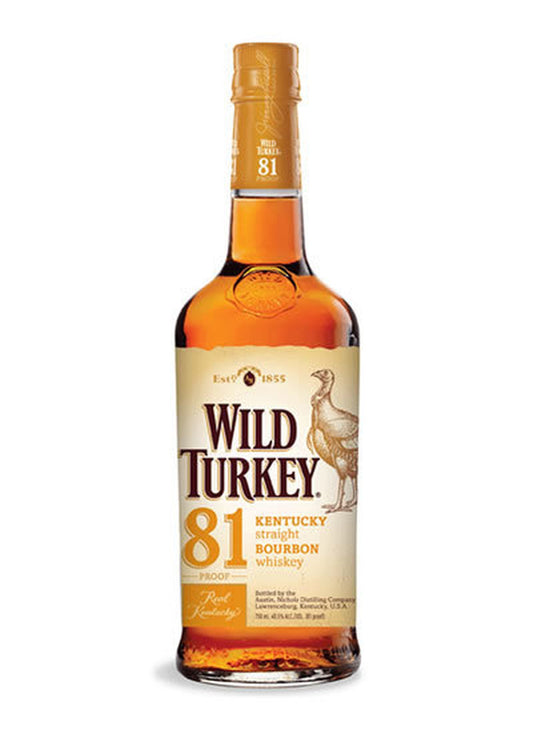 WILD TURKEY 81 PROOF 750ML MIAMI LIQUOR WINE STORE