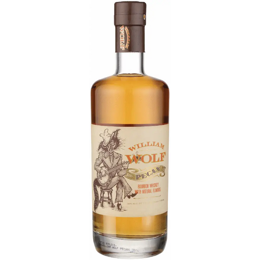 WILLIAM WOLF PECAN WHISKEY 750ML MIAMI LIQUOR WINE STORE