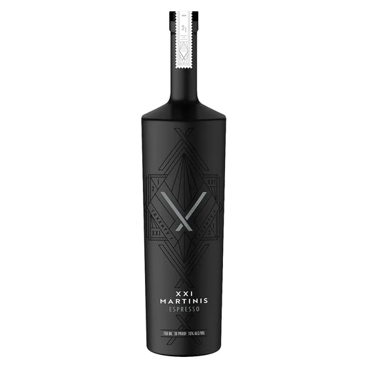 XXI MARTINIS ESPRESSO VODKA AND CREAM LIQUEUR 750ML MIAMI LIQUOR WINE STORE
