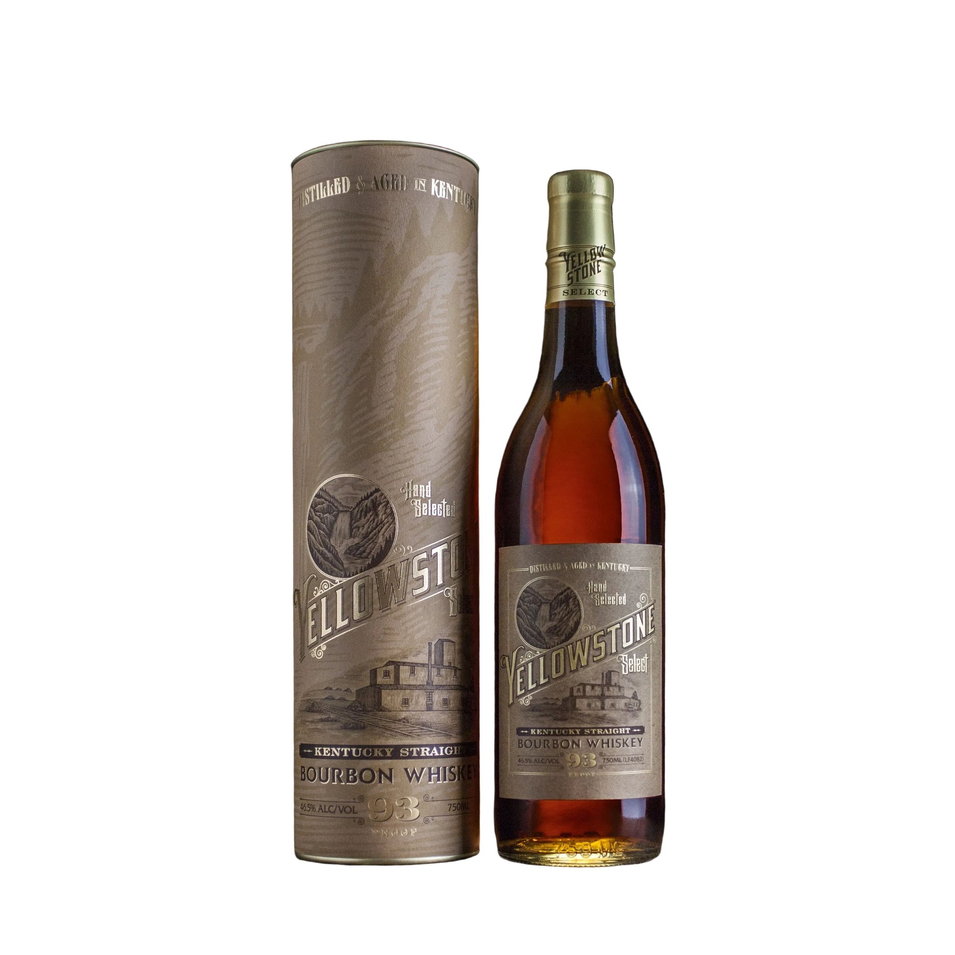 YELLOWSTONE SELECT BOURBON WHISKEY 750ML MIAMI LIQUOR WINE STORE