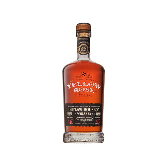 YELLOW ROSE OUTLAW BOURBON WHISKEY 750ML MIAMI LIQUOR WINE STORE