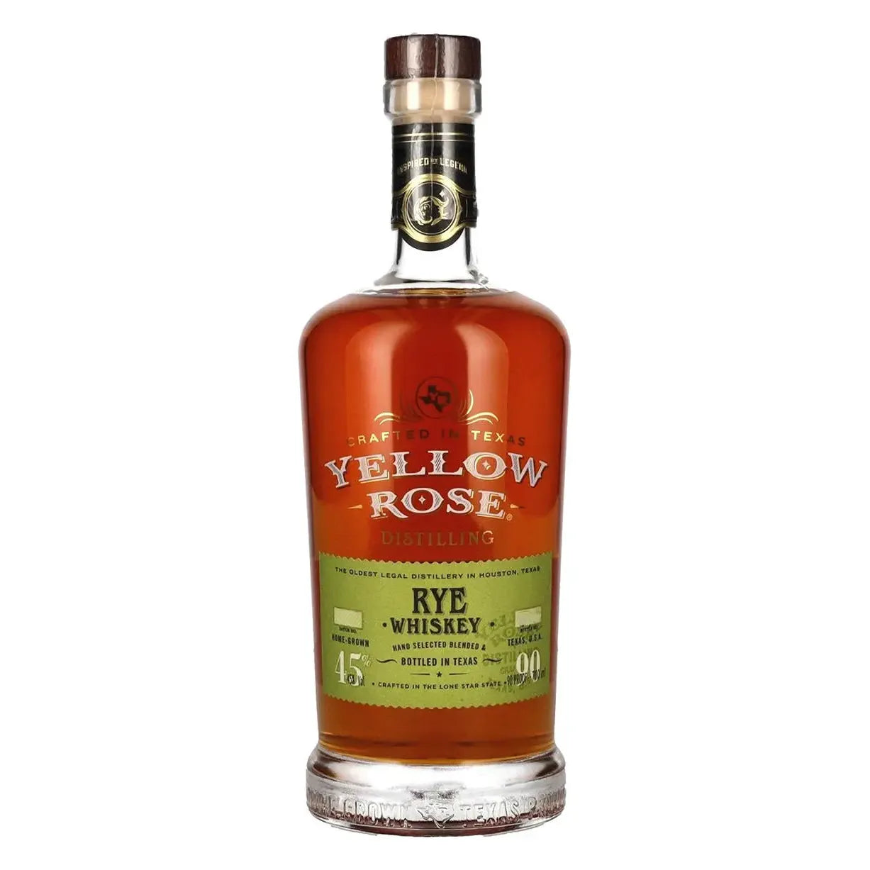 YELLOW ROSE RYE WHISKEY 750ML MIAMI LIQUOR WINE STORE