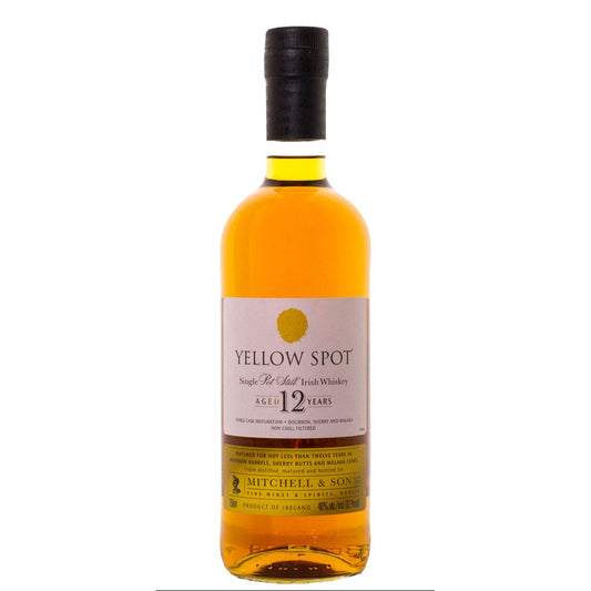 YELLOW SPOT 12 YEARS SINGLE POT STILL IRISH WHISKEY 750ML MIAMI LIQUOR WINE STORE