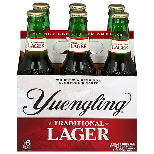 YUENGLING LAGER 6PK BOTTLE MIAMI LIQUOR WINE STORE