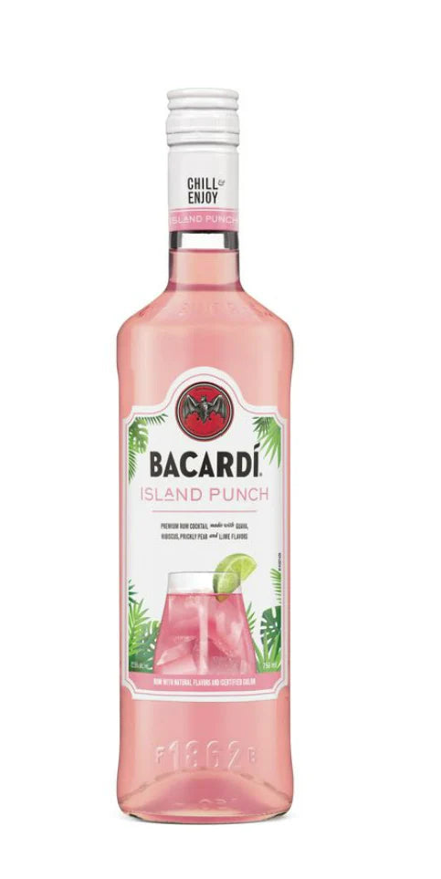 BACARDI CLASSIC COCKTAILS ISLAND PUNCH 750ML