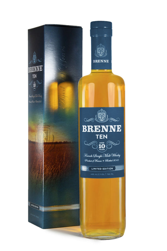 BRENNE 10 YEARS FRENCH SINGLE MALT WHISKEY 750ML