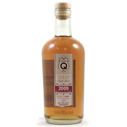 DON Q SIGNATURE RELEASE SINGLE BARREL 2009 750ML