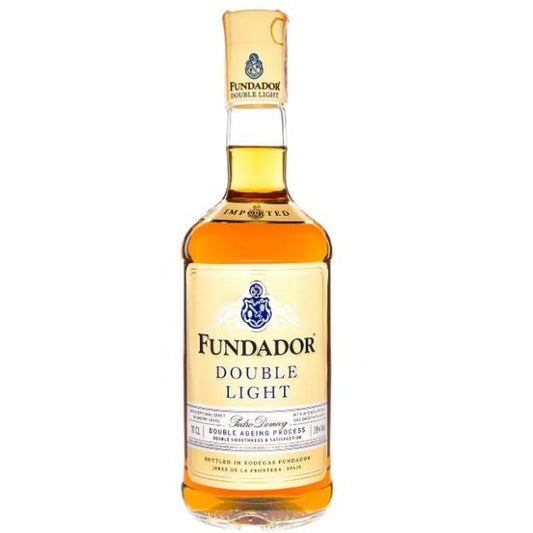 FUNDADOR DOUBLE LIGHT BRANDY 750ML