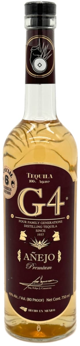 G4 ANEJO SIX BARREL EDITION 750ML