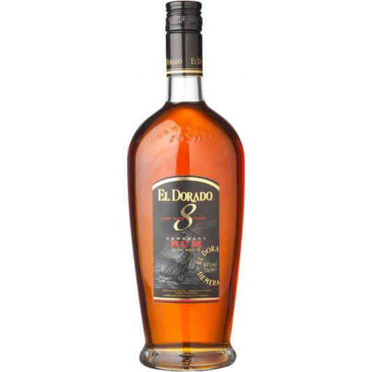 EL DORADO 8 YEARS RUM 750ML