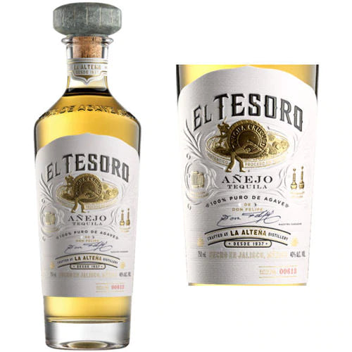 EL TESORO  ANEJO TEQUILA  750ML