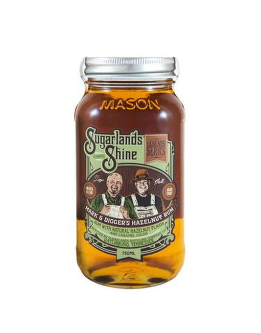 SUGARLANDS SHINE HAZELNUT RUM MOONSHINE 750ML