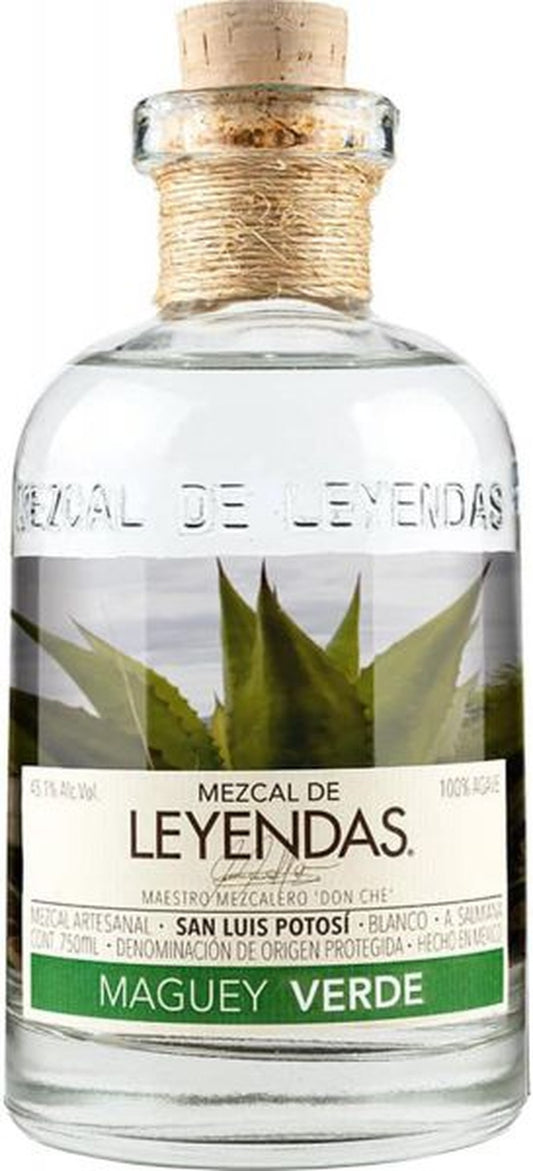 MEZCAL DE LEYENDAS MAGUEY VERDE 750ML