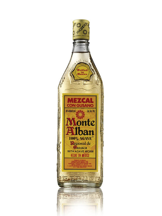 MONTE ALBAN MEZCAL CON GUSANO
