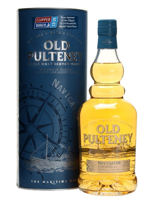 OLD PULTENEY NAVIGATOR  SINGLE MALT SCOTCH WHISKEY 750 ml
