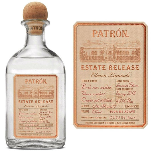 PATRON ESTATE RELEASE 750ML