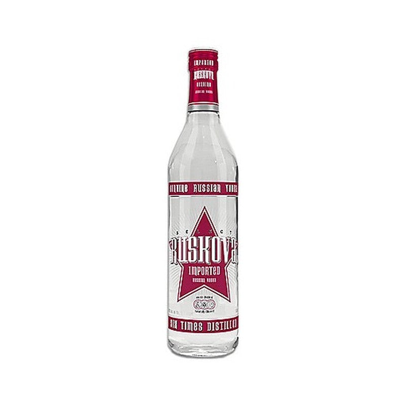 RUSKOVA VODKA 750ML