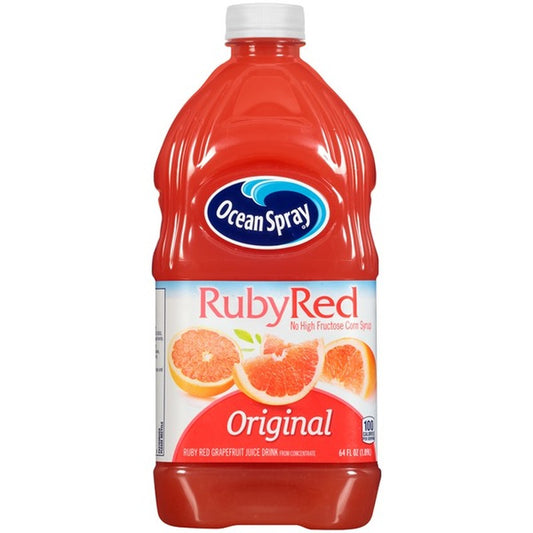 OCEAN SPRAY RUBY RED GRAPEFRUIT  JUICE 96oz