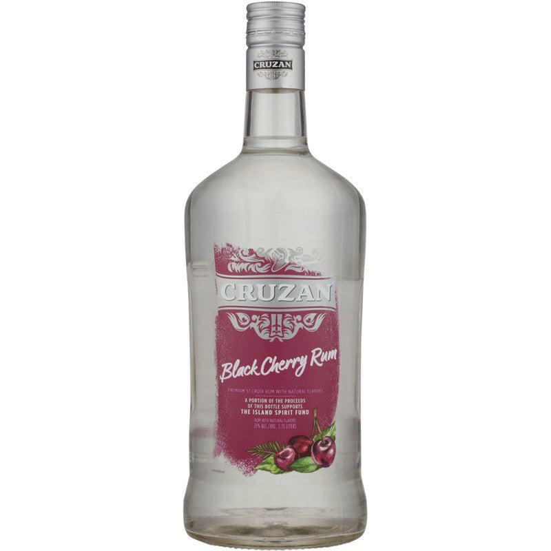 CRUZAN BLACK CHERRY RUM 1.75L
