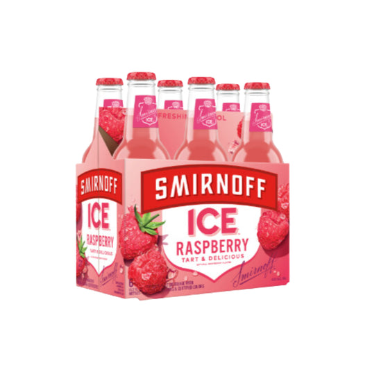 SMIRNOFF ICE 6PK RASPBERRY