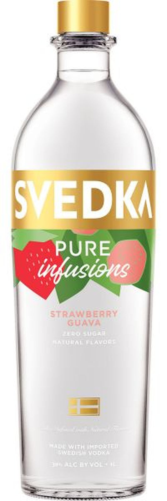 SVEDKA PURE INFUSION (STRAWBERRY GUAVA )