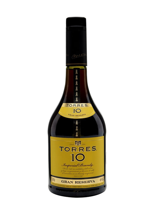 TORRES 10 YRS IMPERIAL BRANDY 750ML